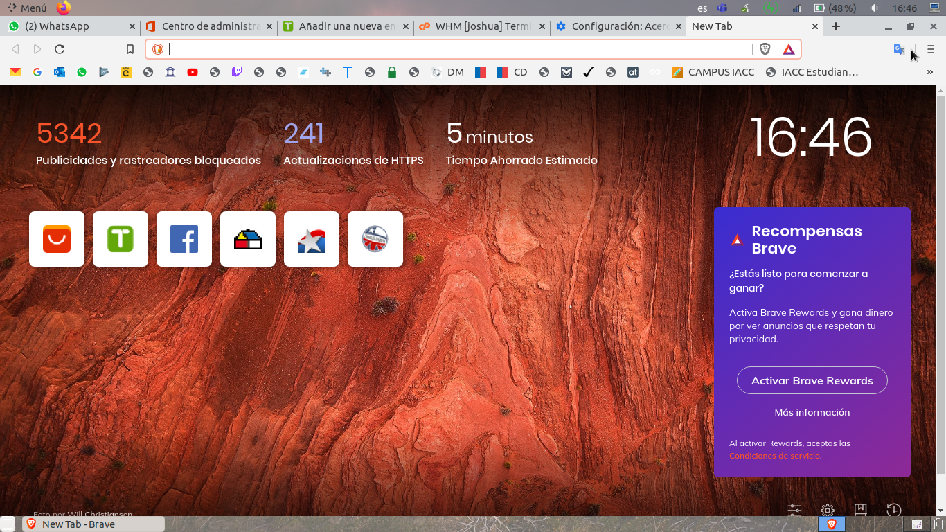 BRAVE WEB BROWSER POR CASUALIDAD