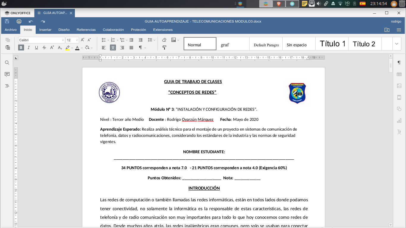 ONLYOFFICE UNA DISTRIBUCIÓN DE OFIMÁTICA LIBRE